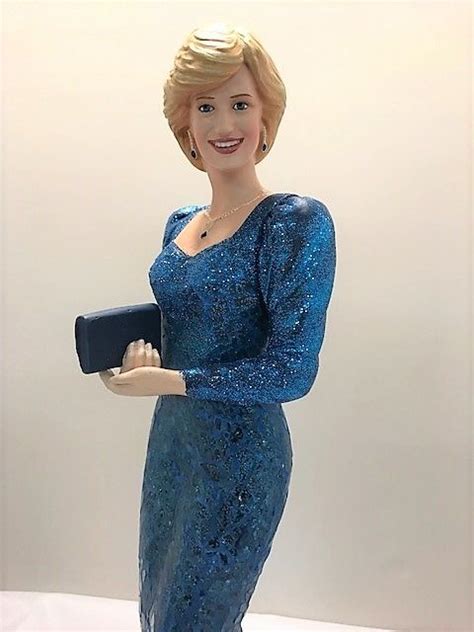 Princess Diana Royal Beauty And Grace Resin Figurine Bradford Exchange