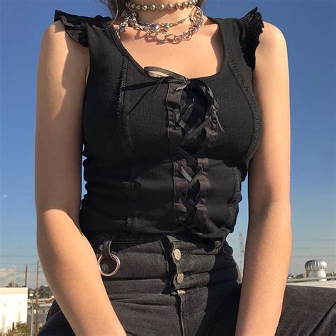 ﾟ ♡ ℂherish Top ♡ﾟ Little Outfits Edgy Outfits Cute Outfits Girl
