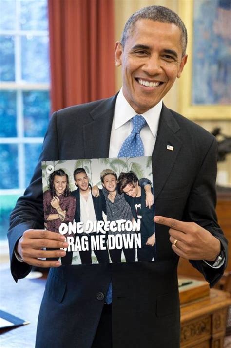 One Directioners Are Pissed At Obama For Not Including “drag Me Down” On His Summer Playlist