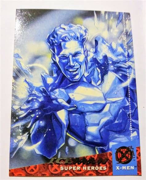 1994 Fleer Ultra X Men Iceman 10 Many Non Sport Cards Available Ebay