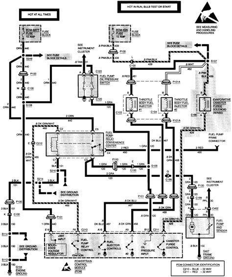 2000 Chevy 3500 Fuel Pump Wiring Diagram