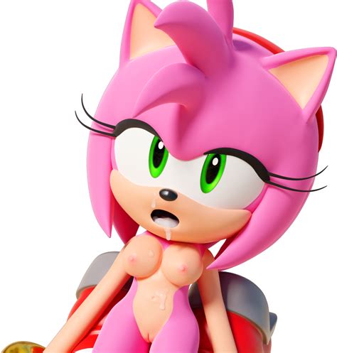 Rule 34 3d After Sex Amy Rose Anthro Mobian Species Pink Fur Pink Hair Sega Solo Sonic