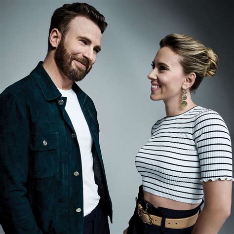 Marvel stars chris evans and scarlett johansson are debuting their first major film roles since they saved the universe as captain america and black widow in avengers: Scarlett Johansson and Chris Evans - Variety Magazine 2019 ...