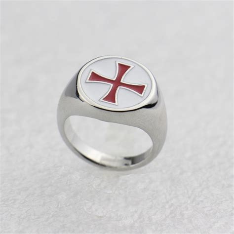 Knights Templar Signet Ring Templar Cross