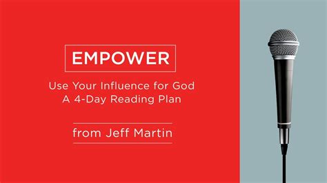 Empower - Use Your Influence for God | La Biblia App | Bible.com
