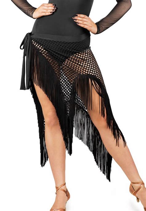 dance box fringe wrap latin skirt p14120053 dancesport fashion latin