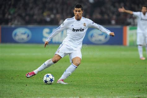 Cr7cristiano Ronaldo In Action During The Match Editorial Photo