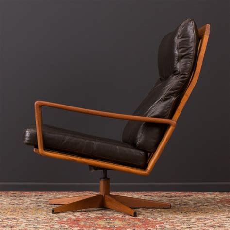Swivel Lounge Chair By Arne Wahl Iversen For Komfort 1960s 97571