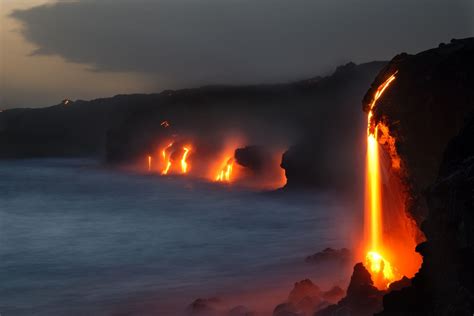 Kilauea Hawaii Kilauea Fire And Ice Natural Wonders Volcano