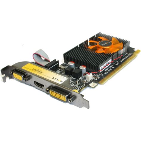 Видеокарта Zotac 2048mb Gf Gt 610 Synergy Edition Zt 60601 10b Gddr3