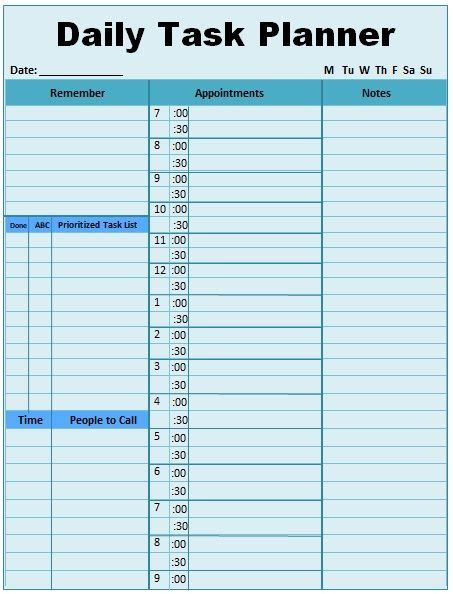 Free Printable Task Calendars 7 Days Calendar Printables Free Templates