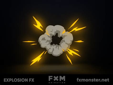 Smoke Explosion Set 1 Fx Animation By Fxmonster On Dribbble