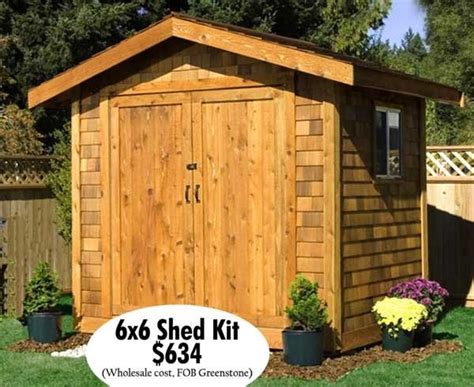 It's really an easy build. Greenstone: New Shed Kit Supplier Press Release