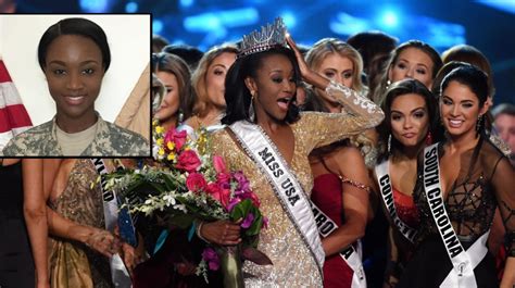 La Nueva Miss Usa Es Militar En Activo