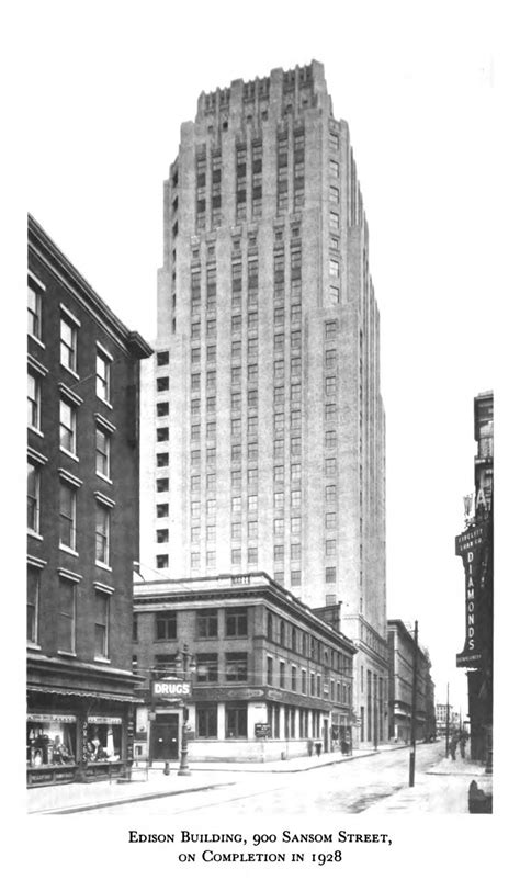 Philly And Stuff Edison Building 900 Sansom Street The History Of The