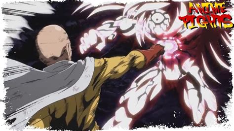 One Punch Man Manga Saitama Vs Boros