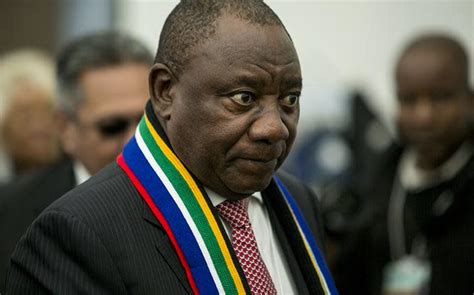 Ramaphosa Sex Scandal A Well Resourced Operation Against Me