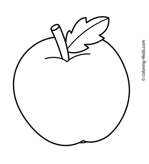 Simple Coloring Pages To Download And Print For Free