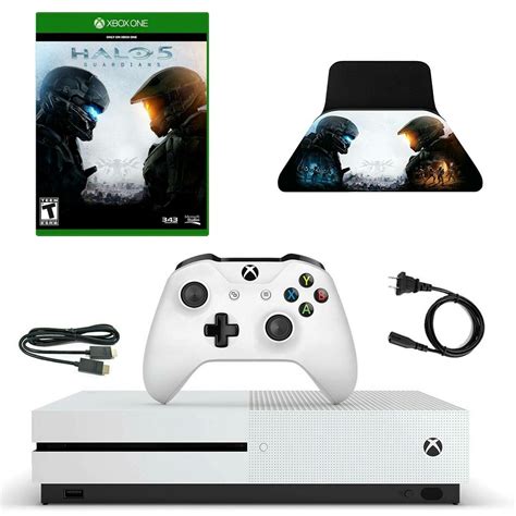 Xbox One S 500gb Console With Halo 5 And Accessories