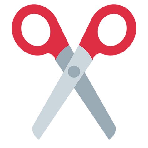 Black Scissors Emoji For Facebook Email And Sms Id 9868 Uk