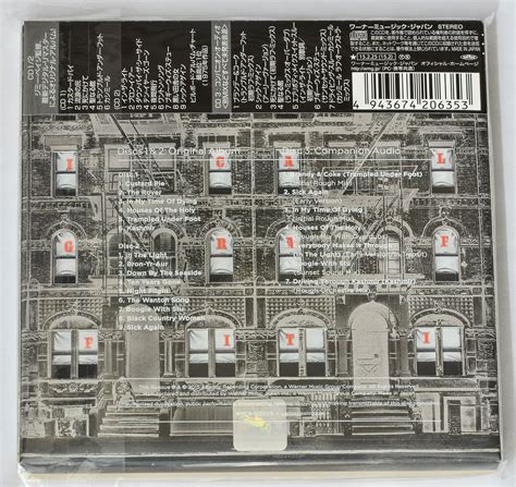 Led Zeppelin Physical Graffiti Japan 3cd Deluxe Edition Hi