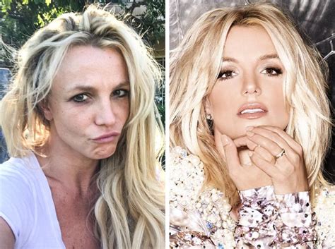 britney spears no makeup