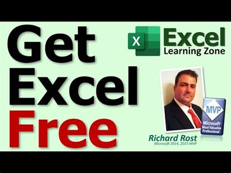 How To Get Microsoft Excel For Free YouTube