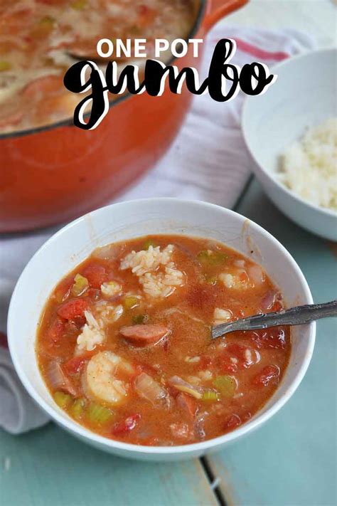 One Pot Gumbo Recipe An Easy Nelliebellie Creation