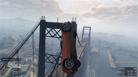 Grand Theft Auto V Bridge Wire Ride Online Clip Youtube