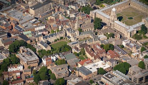Pembroke College Oxford Aerial Photograph Aerial Photographs Of
