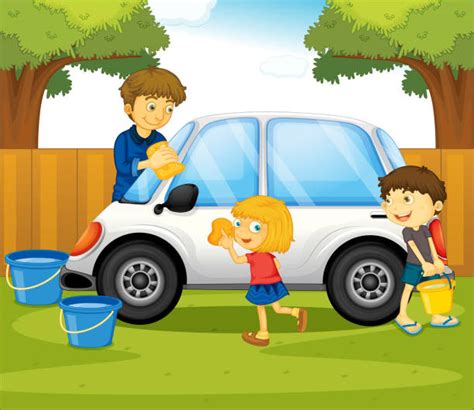 Car Washes Clip Art Illustrations Royalty Free Vector Graphics And Clip