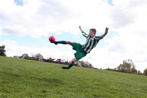 Sport Boy Kicking Ball Reaseheath College