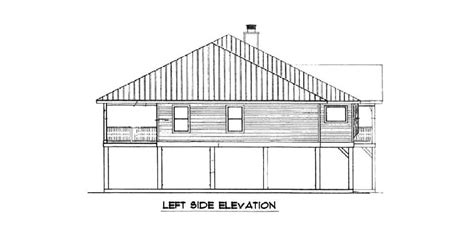 Elevated Living 3481vl Architectural Designs House Plans
