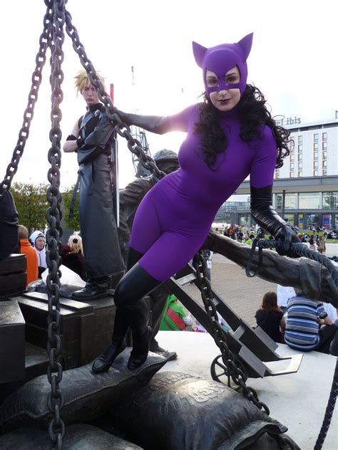 Purple Catwoman Catwoman Cosplay Best Cosplay Best Cosplay Ever