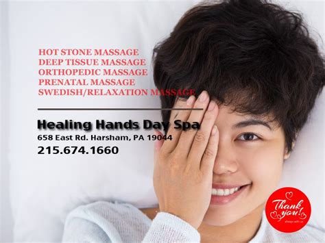 Healing Hands Day Spa Updated April 2024 658 Easton Rd Horsham Pennsylvania Massage