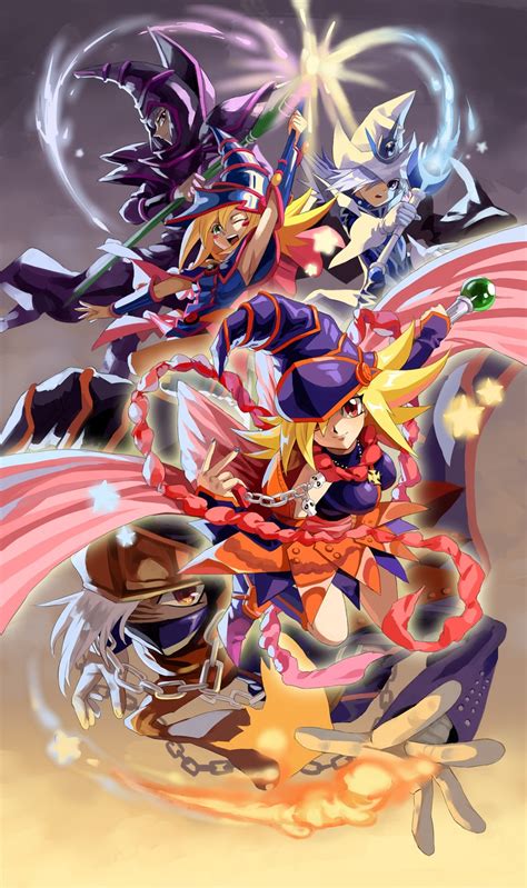 Dark Magician Girl Gagaga Girl Dark Magician Silent Magician And