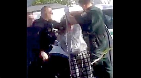 florida deputy on leave after video shows him striking handcuffed teen huffpost