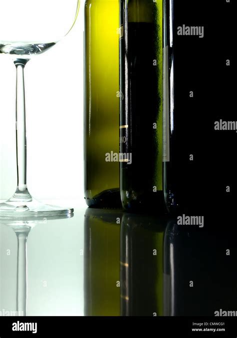 Bottles Of Wine Stock Photo Alamy