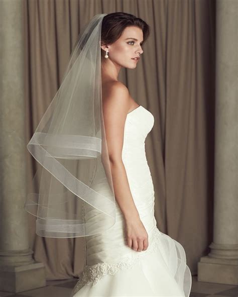 Fashion Cheap White Bridal Veil 2017 15m Long Simple Wedding Veil In