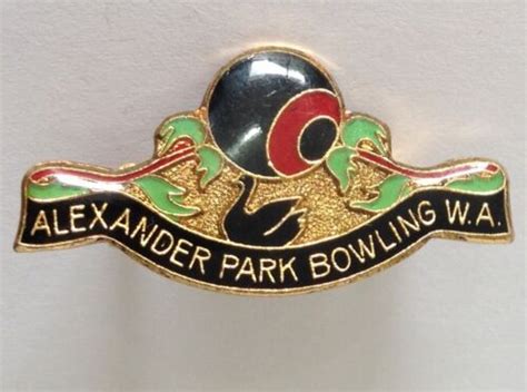 Alexander Park Bowling Club Badge Pin Rare Lawn Bowls L20 Ebay