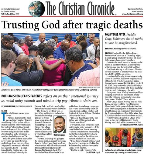 The Christian Chronicle An International Newspaper For Churches Of Christ