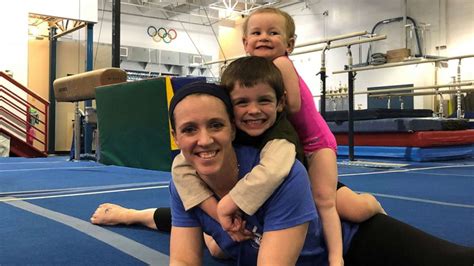 12 Years After Olympic Run Gymnast Makes A Comeback As A Mom Of 2