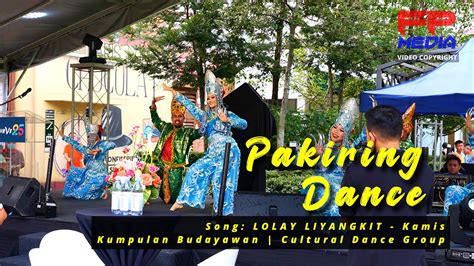 Tarian Pakiring Pangalay Sabah Cultural Dance Youtube