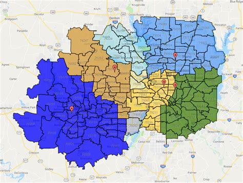 25 Map Of Dfw With Zip Codes Online Map Around The World