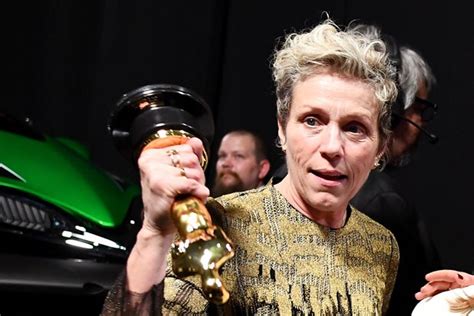 Frances Mcdormand Oscar Caper Man Arrested For Trying To Swipe