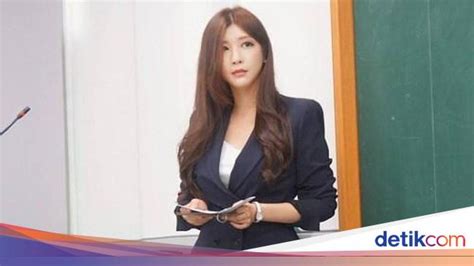 Viral Foto Dosen Korea Cantik Dan Seksi Siapa Yang Mau Diajar