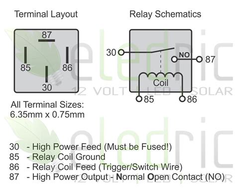 43 12v 40a Relay 4 Pin Wiring Diagram Wiring Diagram Pdf 12v Diode