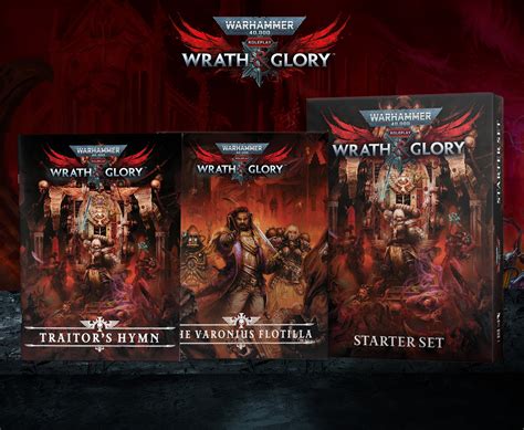 Cubicle 7 Release New Warhammer 40k Wrath And Glory Starter Set