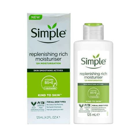 Simple Kind To Skin Replenishing Rich Moisturizer 125ml