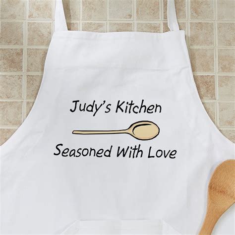 Aprons Home And Living Custom Aprons For Womenpersonalized Apron With Picture Logo Textdesign